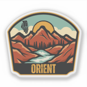 Orient, Illinois  Aufkleber