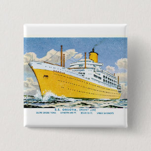 Orient Lines Orsova Button