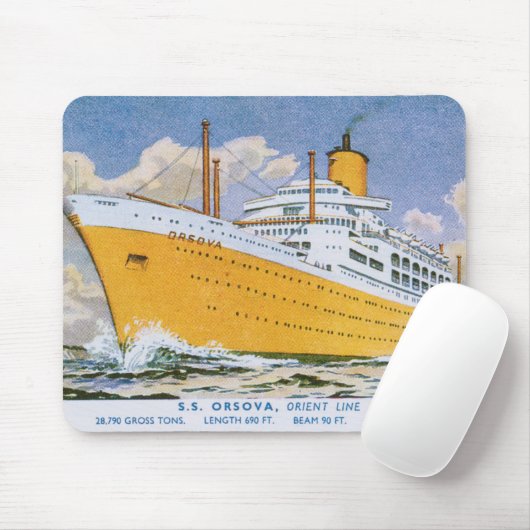 Orient Line's ss Orsova Mousepad (Mit Mouse)