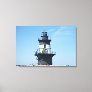 Orient-Punktleuchtturm Leinwanddruck