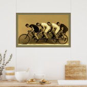 Orient Quad ~ Vintages Foto ~ 1898 Poster (Küche)