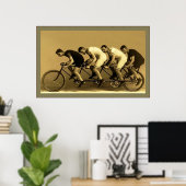 Orient Quad ~ Vintages Foto ~ 1898 Poster (Heimbüro)