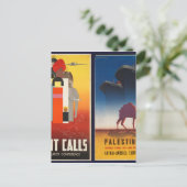 orient und palestine postkarte (Stehend Vorderseite)