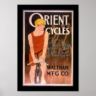 Orient-Zyklen der 1890er Poster