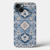 Oriental Antique Blue Kilim Rug Case-Mate iPhone Hülle (Rückseite)