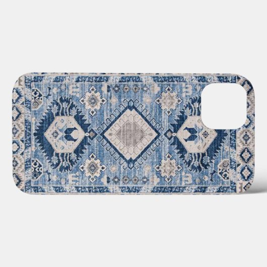 Oriental Antique Blue Kilim Rug Case-Mate iPhone Hülle (Rückseite (Horizontal))