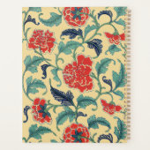 Oriental Antique Botanical Illustration of Peonies Planer (Rückseite)