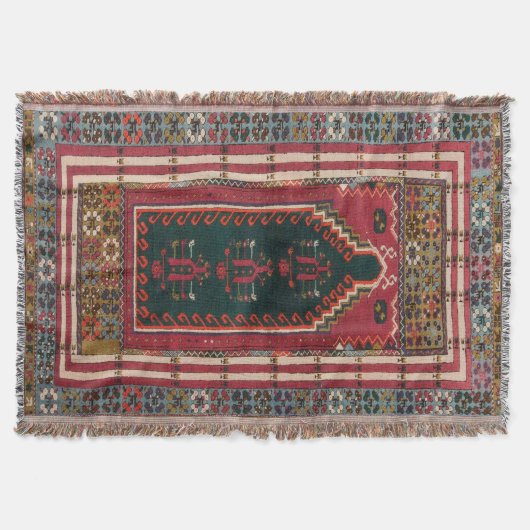 Oriental Antique Kilim Rug Decke (Vorderseite)