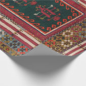 Oriental Antique Kilim Rug Geschenkpapier (Ecke)