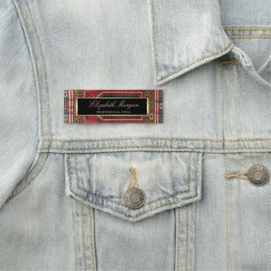 Oriental Antique Kilim Rug Namensschild (Beispiel)