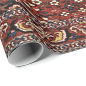 Oriental Antique Persian Türkischer Rug Geschenkpapier (Rolleneckpunkt)