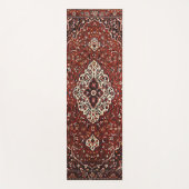 Oriental Antique Persian Türkischer Rug Yogamatte (Vorderseite)