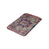 Oriental Antique Red Kilim Rug Badematte (Schrägansicht)