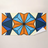 Oriental Arabic Geometric Seamless Pattern Badehandtuch (Badehandtuch)