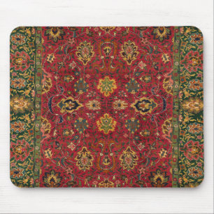 Oriental Asian Rug Pattern Mousepad