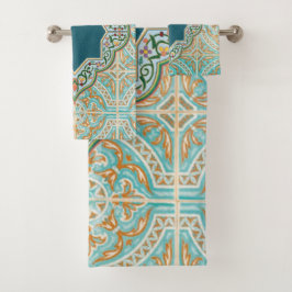 Oriental - Badetuch-Set Badhandtuch Set