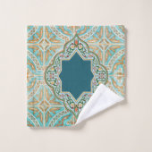 Oriental - Badetuch-Set Badhandtuch Set (Waschlappen)