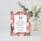 Oriental Bamboo japanische Blume 40 Jubiläum (Stehend Vorderseite)