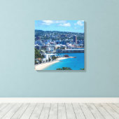 Oriental Bay, Wellington, Neuseeland Leinwanddruck (Insitu (Holzboden))