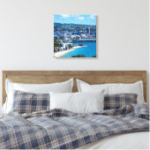 Oriental Bay, Wellington, Neuseeland Leinwanddruck (Insitu (Schlafzimmer))