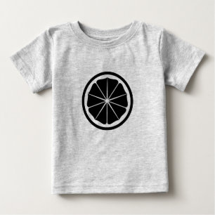 Oriental Black Japan Seishinkai Mon Vector Art Baby T-shirt