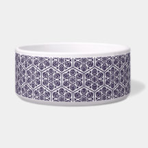 Oriental Blau Weiße Türkische Rosette Geometrische