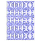 Oriental Blue Dragon Chinesisches Feuer- und Wasse Tischdecke (Vorderseite)