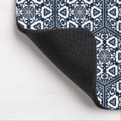 Oriental Blue Ottoman Türkisches Tracera Kunst, Di Mousepad (Ecke)