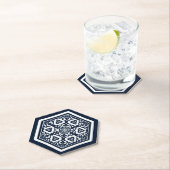 Oriental Blue Ottoman Türkisches Tracera Orientali Untersetzer (Vor Ort)