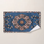 Oriental Blue Persian Türkischer Teppich Badhandtuch Set (Handtuch)