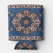 Oriental Blue Persian, Türkisches Muster Teppich Dosenkühler (Rückseite)