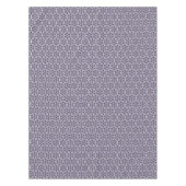 Oriental Blue Turkish Rosette Geometric Vector Art Tischdecke (Vorderseite)