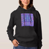 Oriental Boho Graphics - Abstrakte kosmische Fanta Hoodie (Vorderseite)