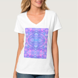 Oriental Boho Graphics - Abstrakte kosmische Fanta T-Shirt