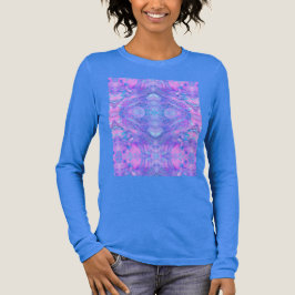 Oriental Boho Graphics - Abstrakte kosmische Fanta Tri-Blend Shirt