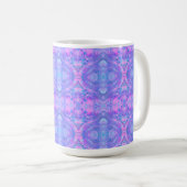 Oriental Boho Muster - Magische Fantasie Abstrakt Kaffeetasse (VorderseiteRechts)