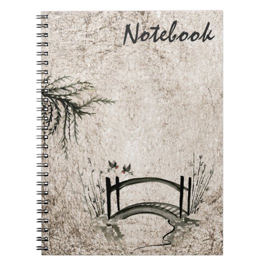 Oriental Bridge Notebook Notizblock (Vorderseite)