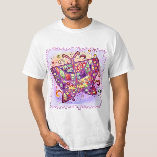 Oriental Butterfly T - Shirt (Vorderseite)