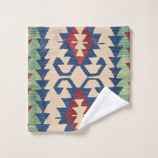 Oriental Carpet Killim Badhandtuch Set (Waschlappen)