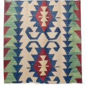 Oriental Carpet Killim Duschvorhang (Vorderseite)