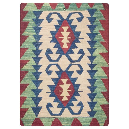 Oriental Carpet Killim Klemmbrett (Rückseite)