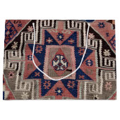 Oriental Carpet Red Rug Killim Große Geschenktüte (Vorderseite)