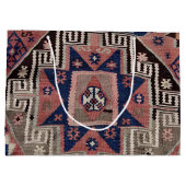 Oriental Carpet Red Rug Killim Große Geschenktüte (Rückseite)