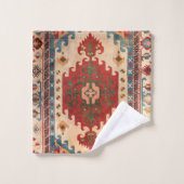 Oriental Carpet Rug Badhandtuch Set (Waschlappen)