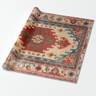 Oriental Carpet Rug Geschenkpapier
