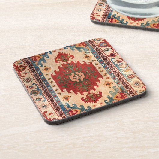 Oriental Carpet Rug Getränkeuntersetzer (Linke Seite)