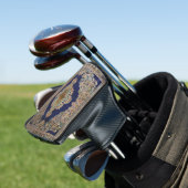 Oriental Carpet Rug Killim Golf Headcover (In Situ)