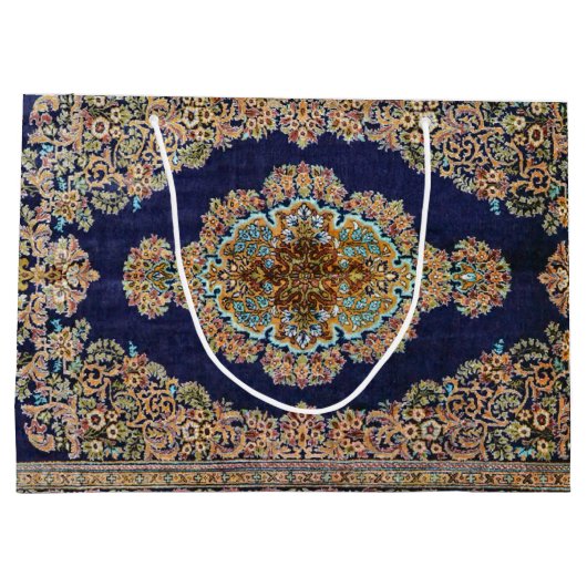 Oriental Carpet Rug Killim Große Geschenktüte (Rückseite)