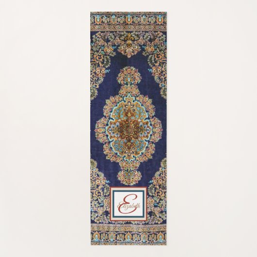 Oriental Carpet Rug Killim Yoga Mat Yogamatte (Vorderseite)