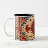 Oriental Carpet Rug Zweifarbige Tasse (Links)
